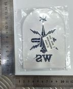 Royal Navy Warfare Specialist Able Rate Blue & White Qualification Patch