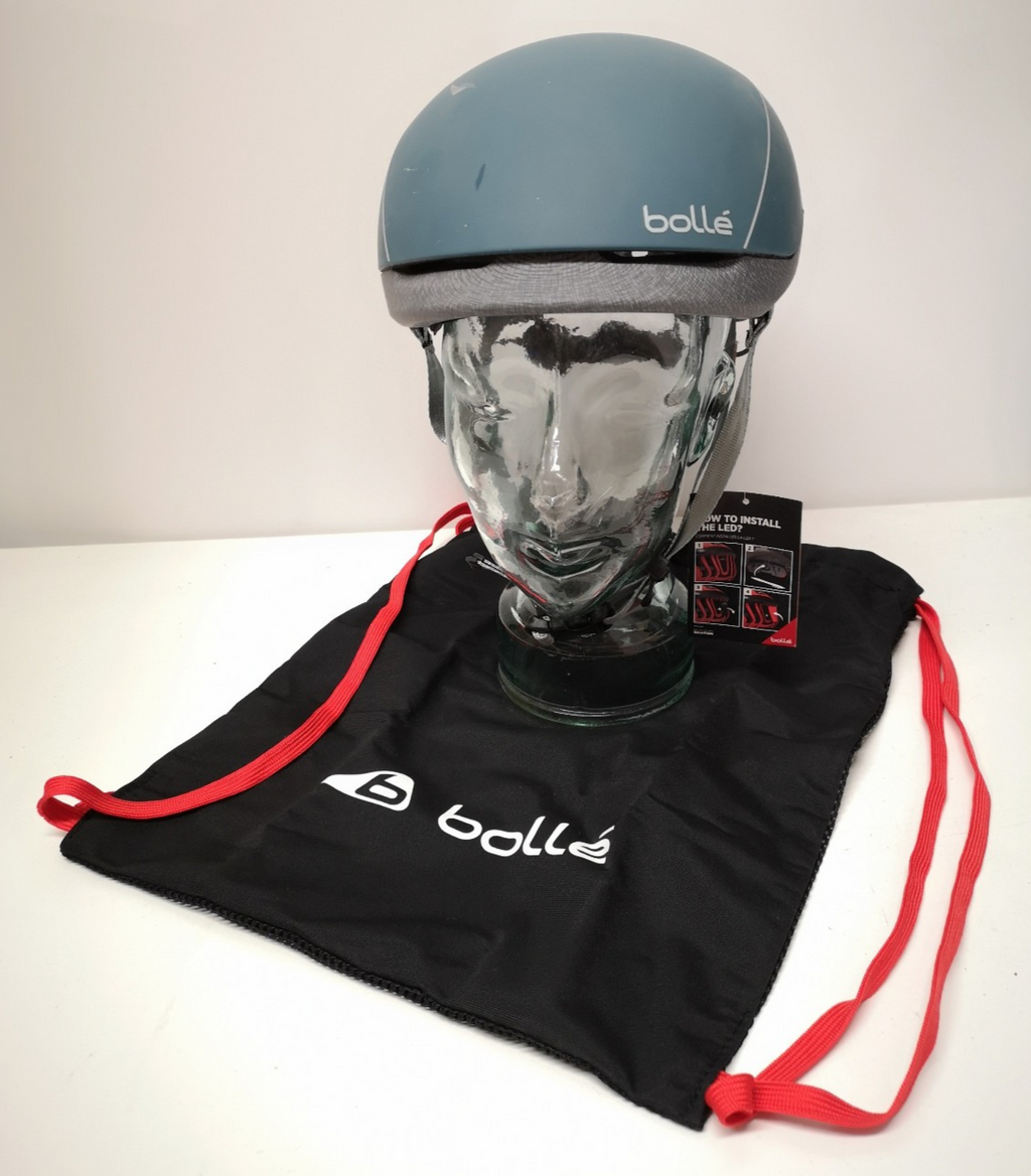 Bollé Messenger Helmet Petrol Grey Matte S 51-54cm 265g Untested / Ex-Display