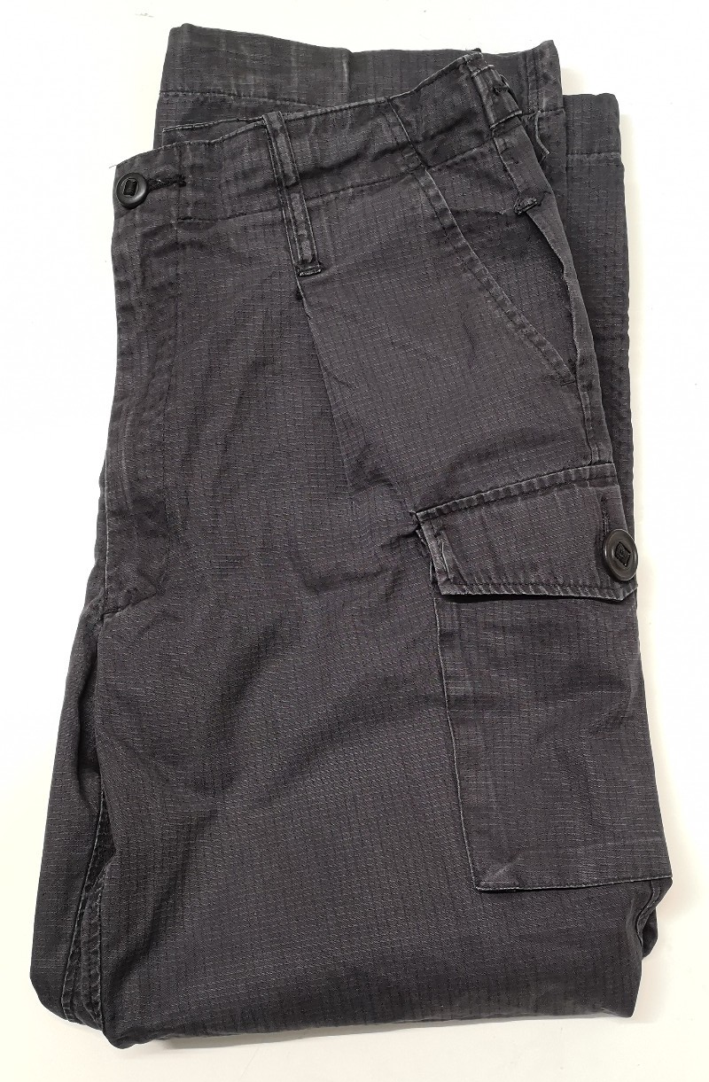 British Forces Field / Combat Trousers Black Ripstop SAS SBS Waist 88cm