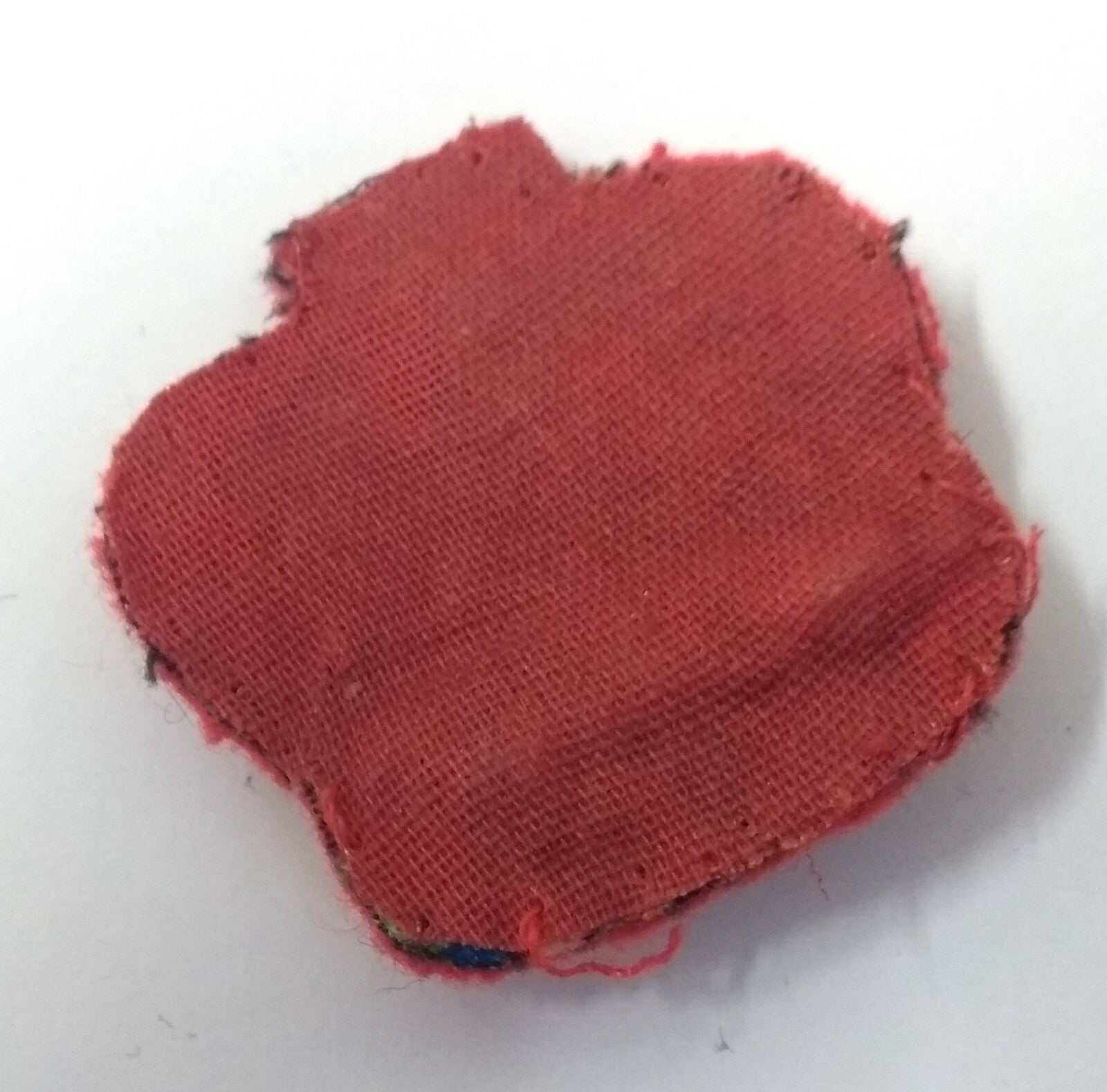 Genuine Vintage British Braided Decorative Crown on Red Felt