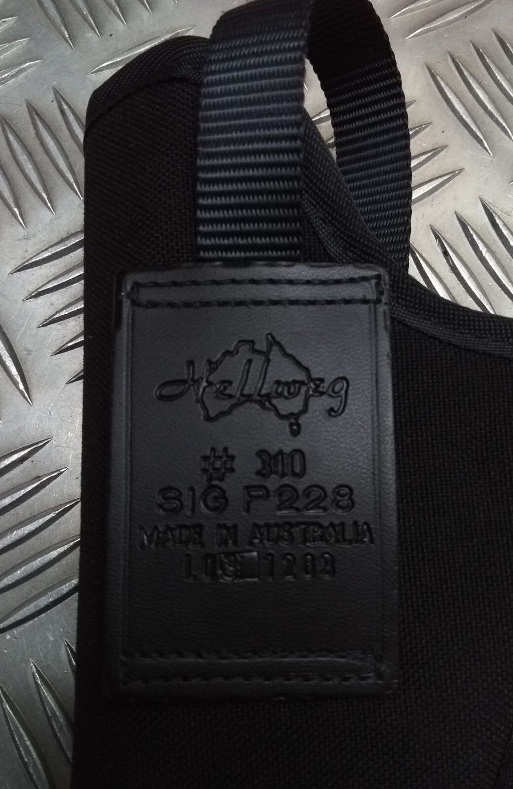 Hellweg Holster Sig P228 & Belt Pouch #418 Size 16 Cordura Heavy Duty Webbing