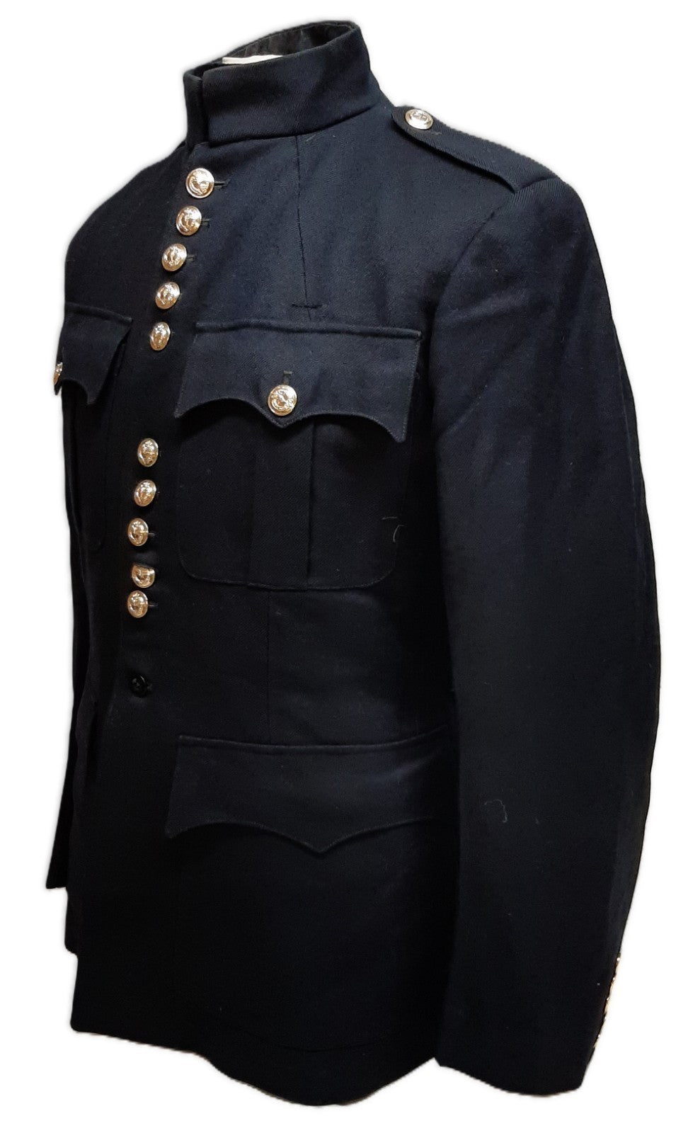 British Army Welsh GDS No1 Vintage Dress Jacket Fully Buttoned O/R Pattern
