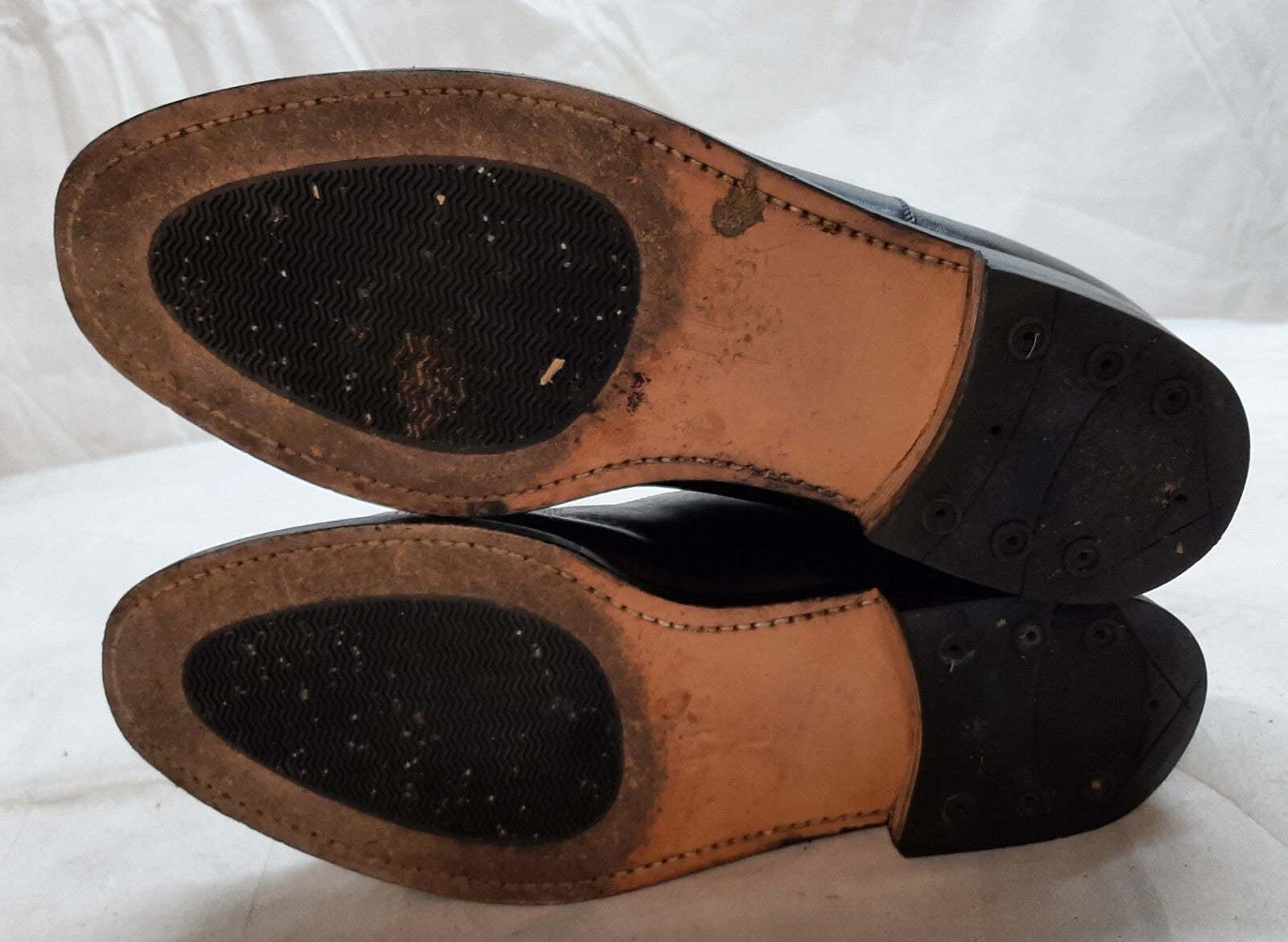 Dress Shoes British Forces Service Pattern Leather & Rubber Sections 11
