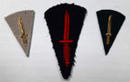 British Commando Insignia Braided Patches Vintage UK Old Pattern X3