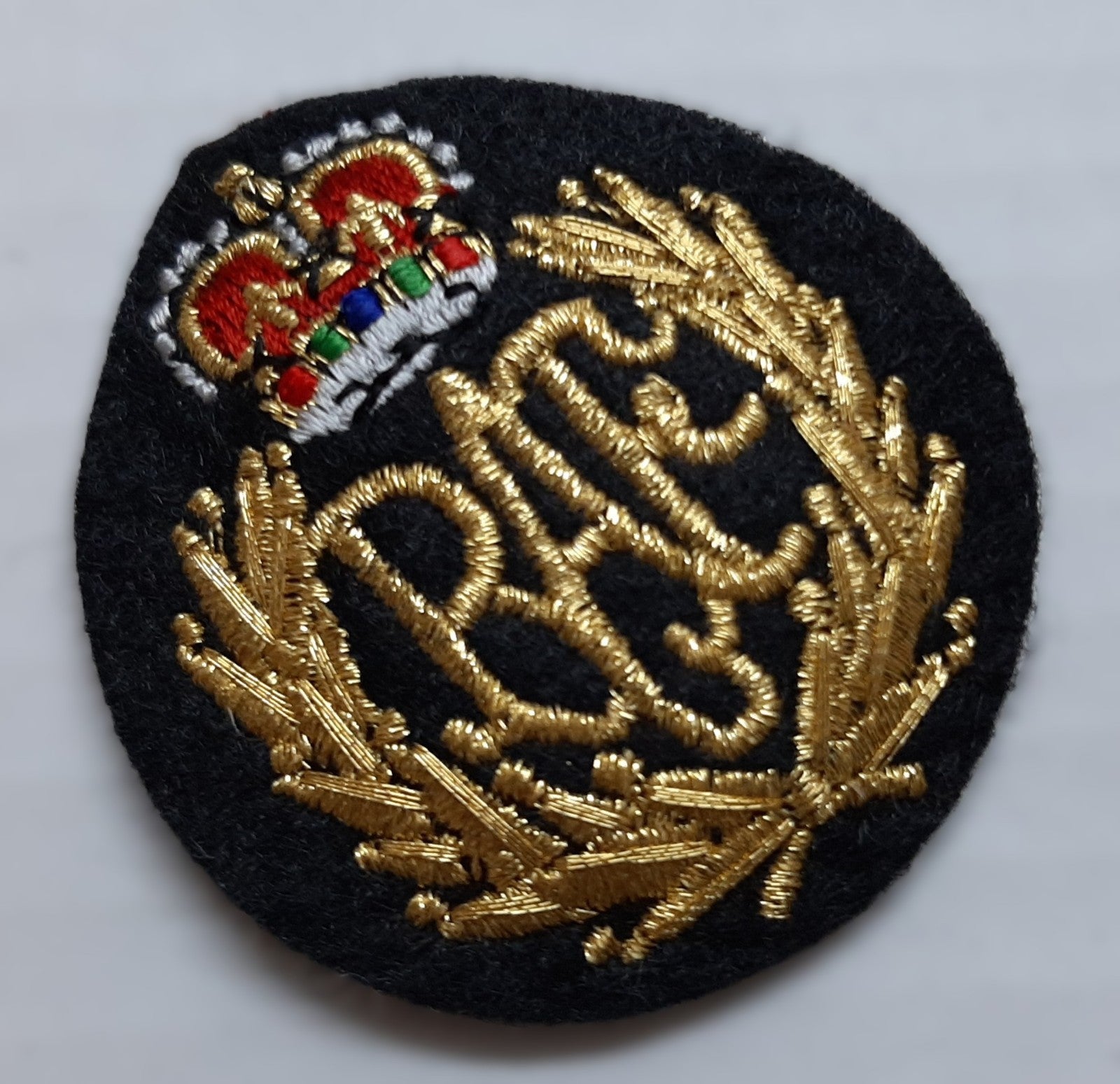 Cap Badge OA RAF Royal Air Force (Other Airman) Embroidered Hat Patch Badge