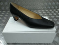 Genuine British WRAF WRAC WRNS Issue Service Court Leather Shoes All Sizes FS45