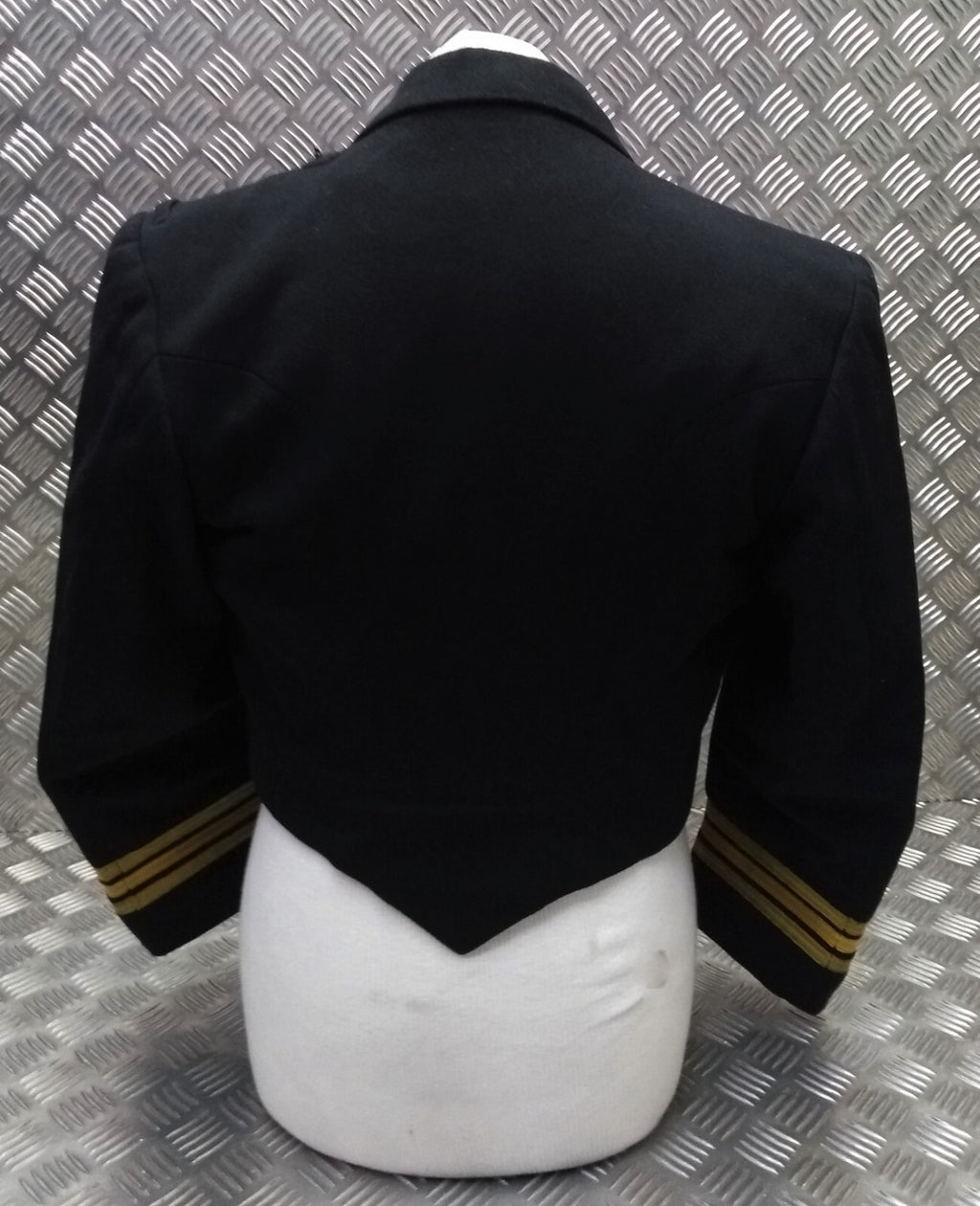 Vintage Mess Dress Royal Jacket Navy with Gold Cuff Curls 1967 Gieves London