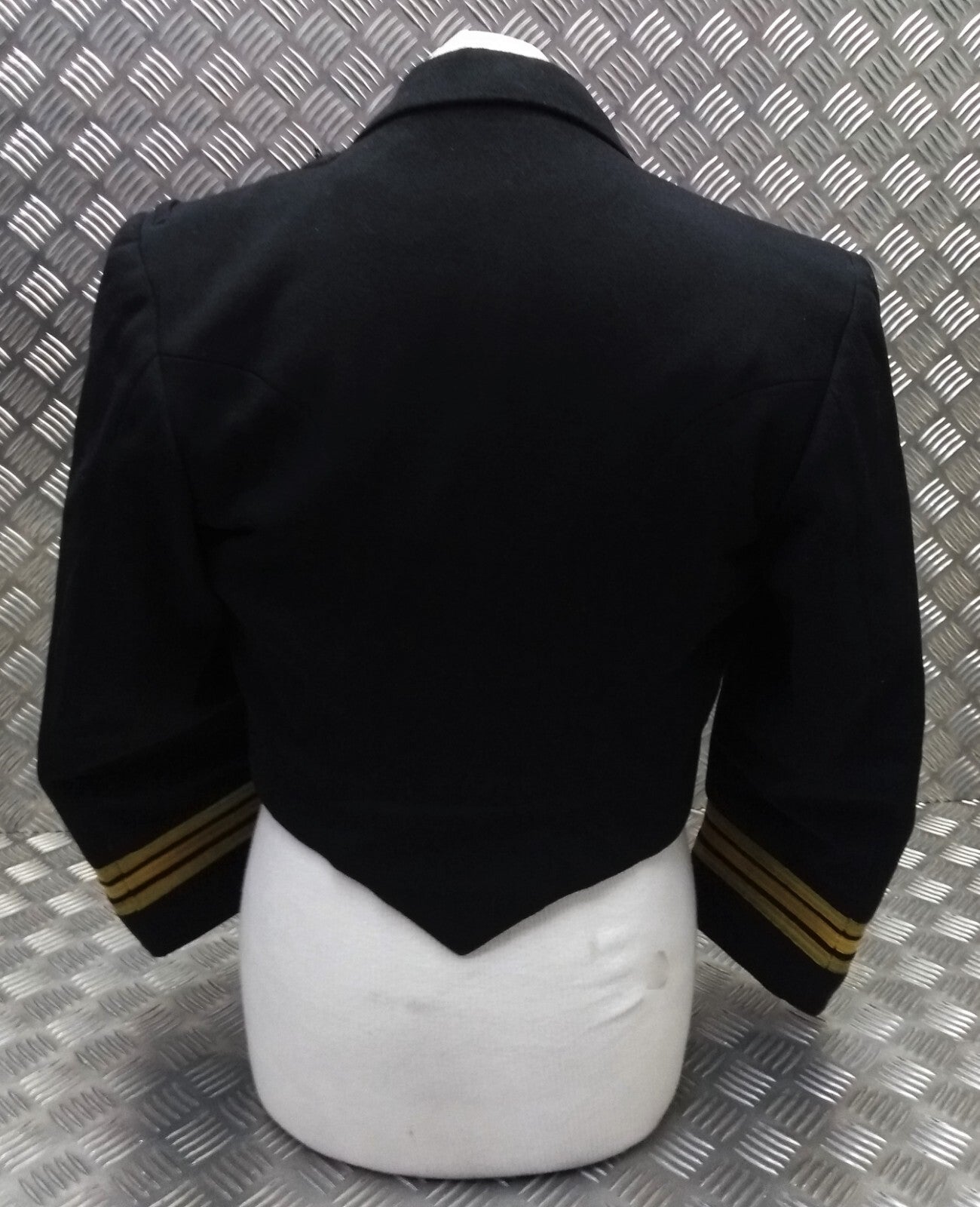Vintage Mess Dress Royal Jacket Navy with Gold Cuff Curls 1967 Gieves London