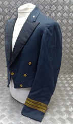 RAF Royal Air Force Vintage Mess Jacket OFC with Braided Cuffs Airforce Blue Grey Colour