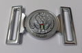 Abu Dhabi Buckle UAE Chrome Insignia Belt Locket Clasp Made in England 53mm