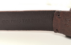 Intelligence Corps Leather Polo Belt with Brass Buckle Size 30"