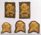 Diver Qualification Patches set of 5