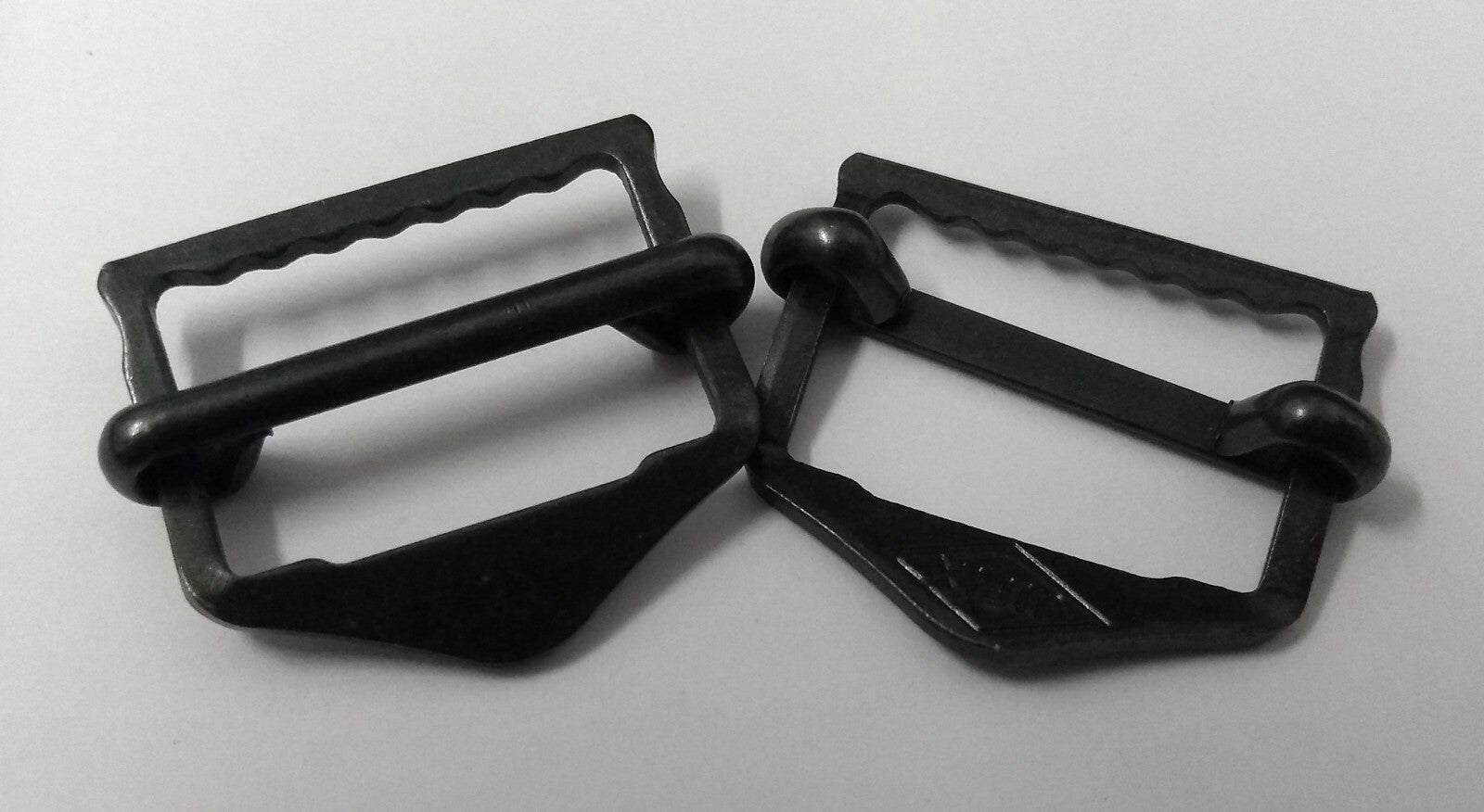 Genuine Vintage British Army Issue Black Side Adjuster Buckles 1 Pair STD222