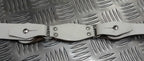 Genuine Vintage White Cross Over Sam Browne Strap Leather- NEW