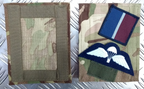 MTP Blanking Patches with Parachutist & RAF Royal Air Force A/F TRF Patches, Hook & Loop for EAW/EAG