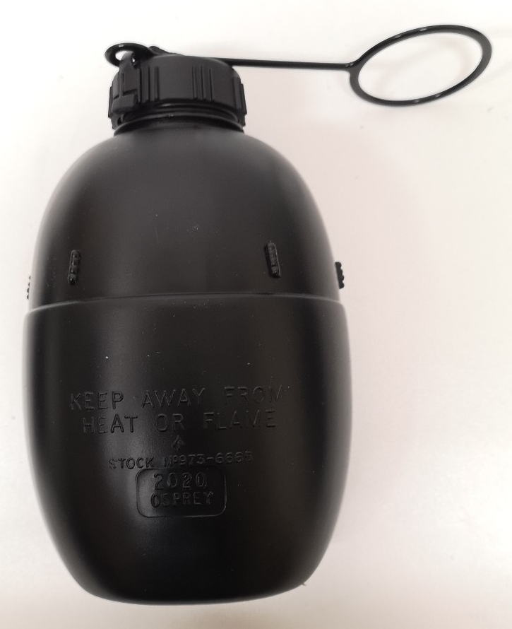 Osprey 58 Pattern British Tri Service Issue Water Canteen with Cap Unissued