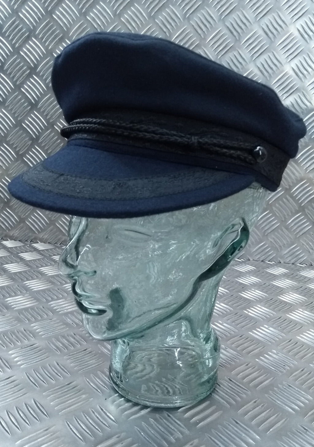 Maritime Sailor Cap, Naval Breton Type Greek Fisherman & Yachtsman Boating Hat