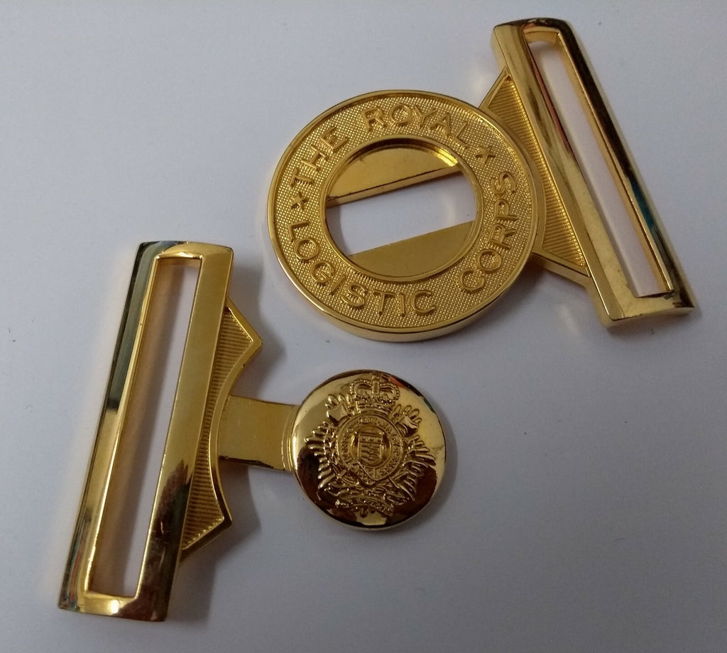 RLC Stable Belt Buckle Genuine British Army Royal Logistic Corps Insignia