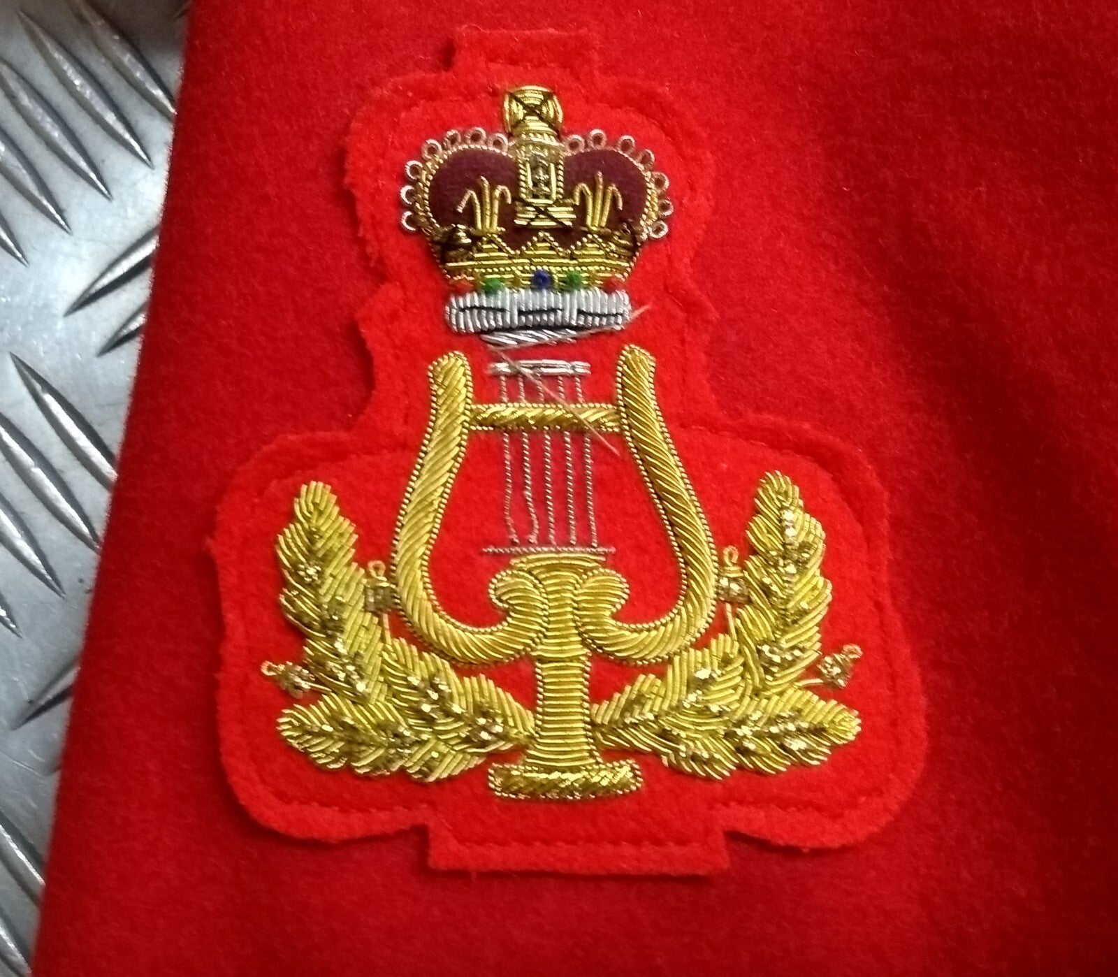 British Army Red Bandsman Tunic RG Ceremonial and Parade Jacket Big Size