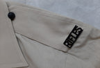 British Army No2 Shirt FAD Fawn Short Sleeve withButtons & Titles Size 38cm