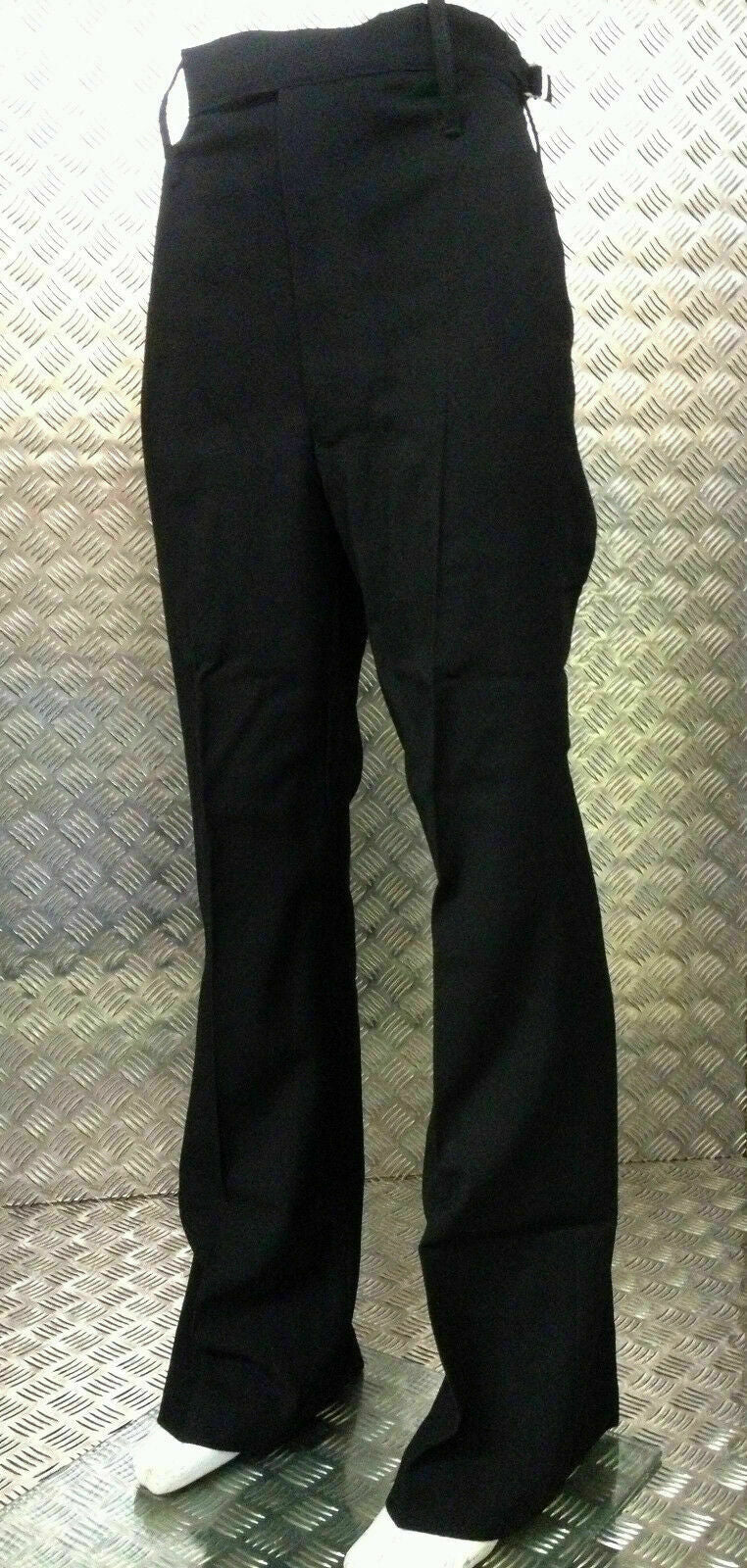 British Royal Navy RN Class II Black Bell Bottom Sailors Trouser 80/76/92cm