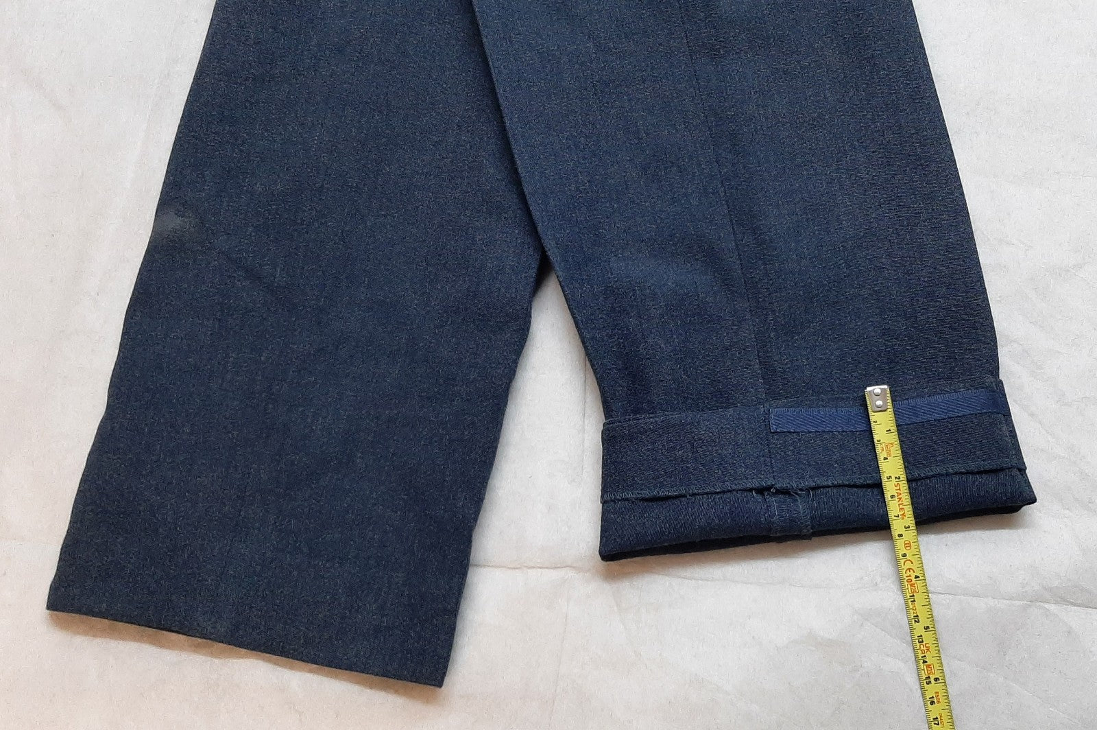 RAF Royal Air Force Trousers Mens Blue - Grey Old Pattern British Dress Waist 31"