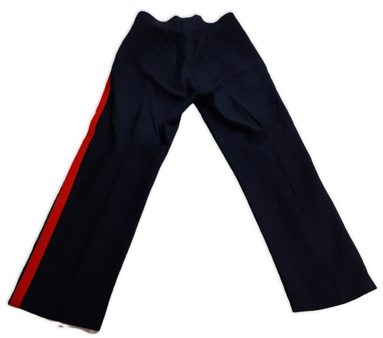 No1 Dress Trousers British Army Blues Pattern RMAS With 1" Red Stripes W34"