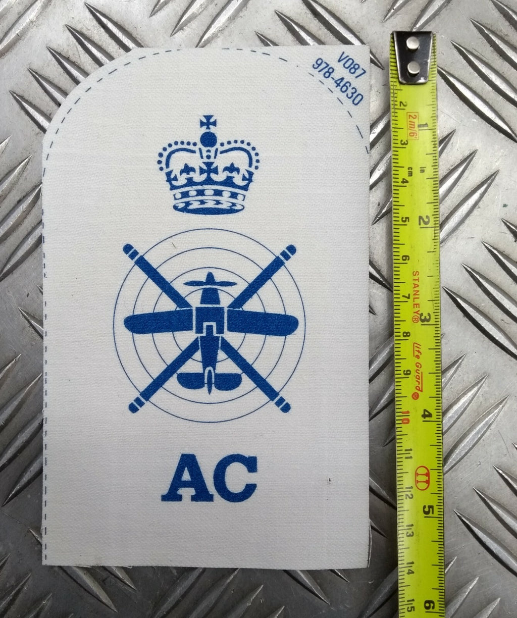 Aircraft Controller Royal Navy Petty Officer Qualification Rank Patch
