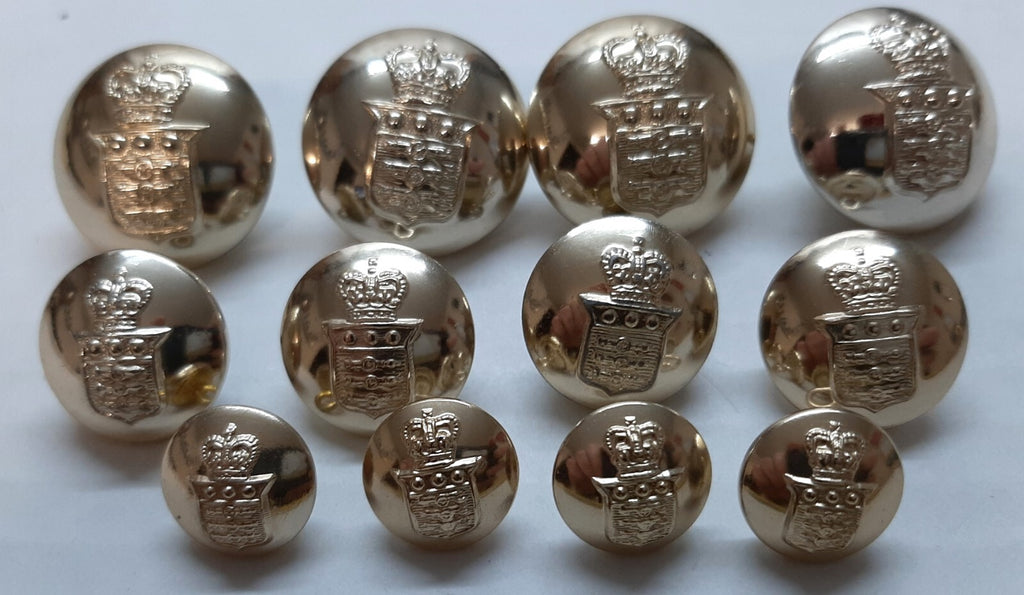 RAOC Insignia Buttons British Royal Army Ordnance Corps Dress Button