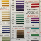 Vintage Mallard Floss Pure Silk Boiling Dyes No297 Emerald Green Pearsall's