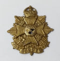 Vintage Kings Crown The Border Regiment Insignia Metal Badge British Army Issue