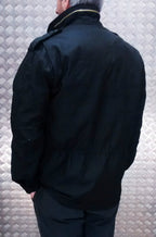 US Military Style M65 Lined Combat Jacket Black NEW