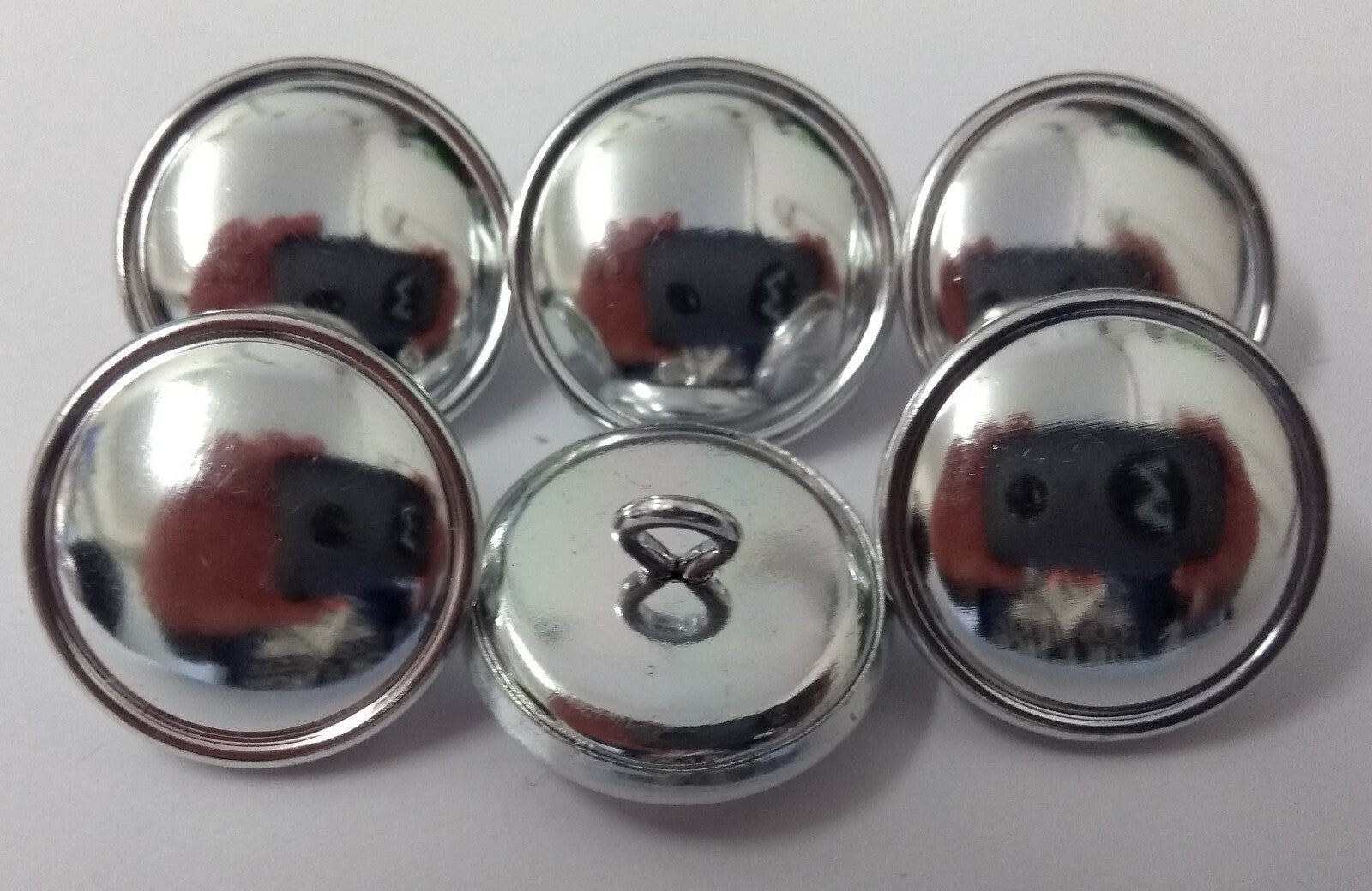 Genuine Issue Rim Livery Plain Hi Sheen Buttons Dress Buttons 36L