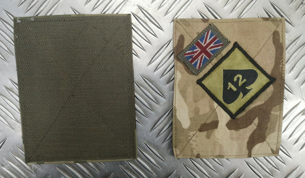 MTP Blanking Patches with 12th Armoured Infantry Brigade TRF Patch British Army