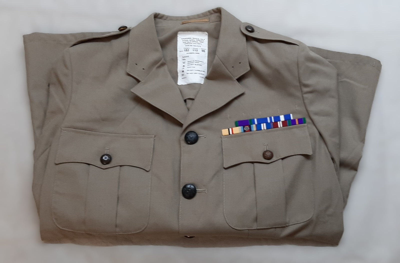 British Army No4 / No6 Jacket PWRR Princess of Wales Royal Reg Size 112cm