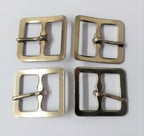 Genuine British Issue 13mm Nickel Plated Small Roll Buckles X4 STD45