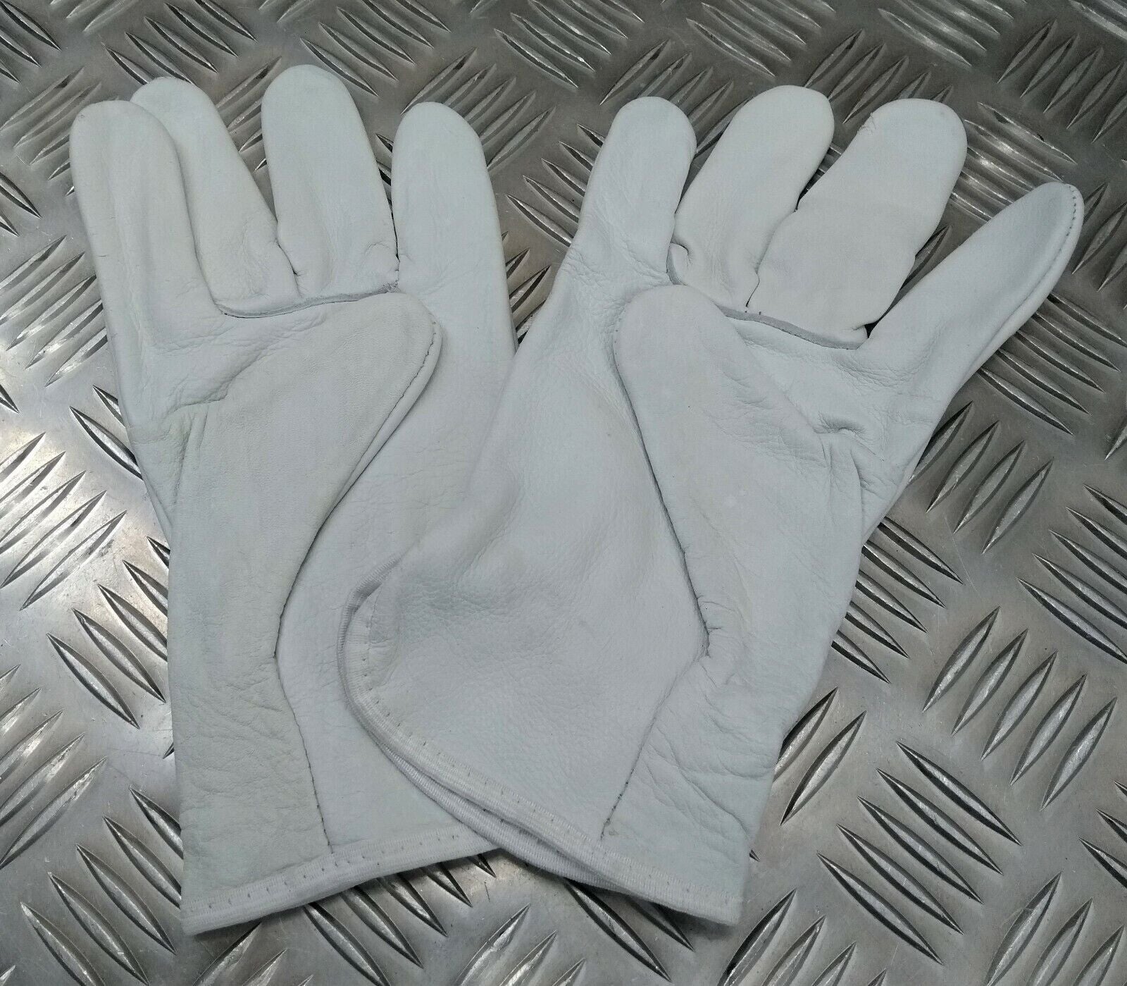 Liscombe Chrome Leather Safety Working Gloves PPE Mil-Spec Heavy Duty Work Wear