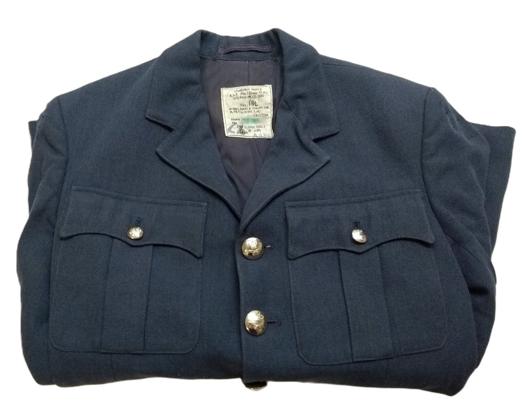 Vintage No1 Jacket Royal Air Force Old Pattern Blue Grey Colour