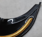 Field Ofc Peak British Gold Bar Visor for Female Dress Hat / Cap