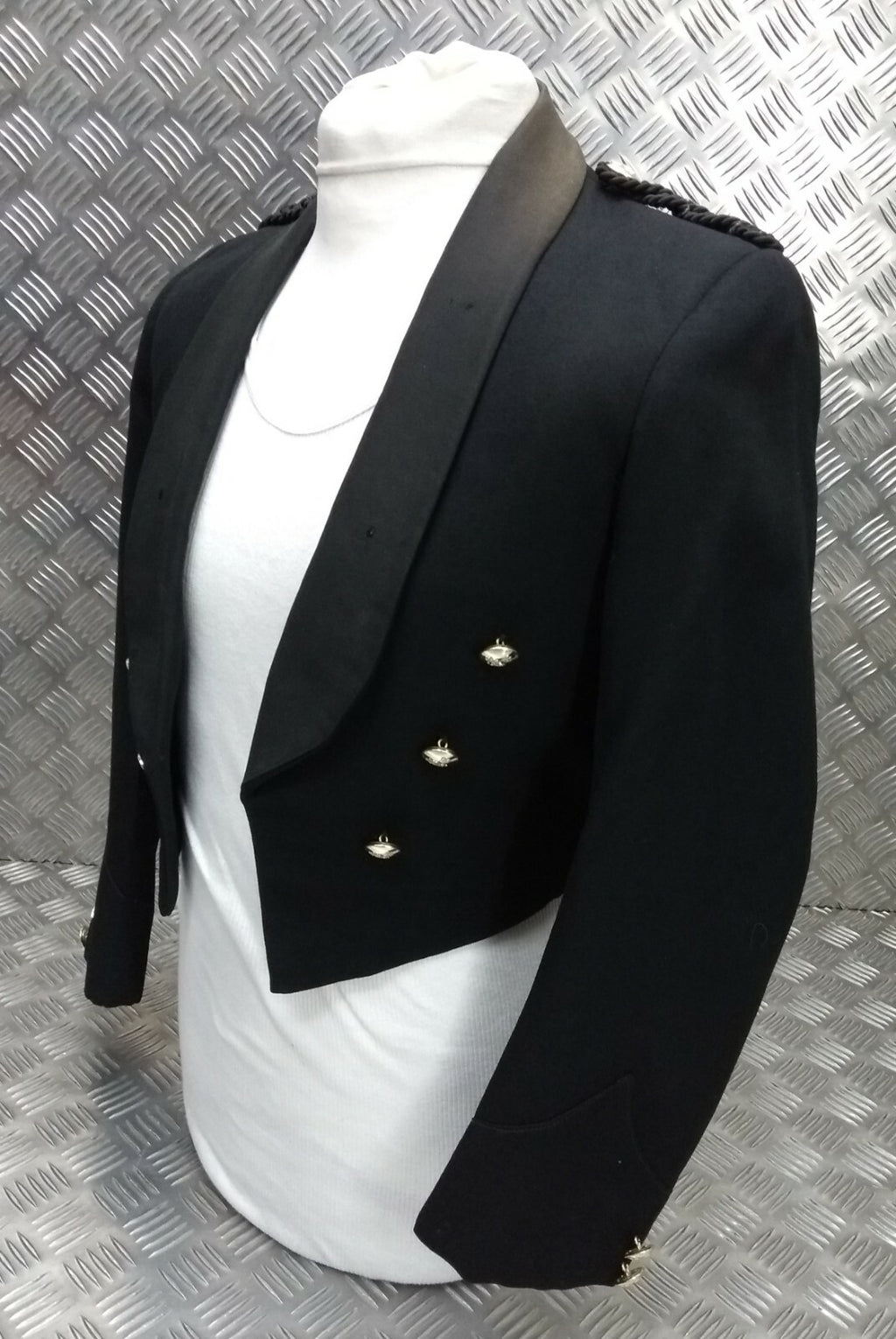 Vintage RTR Royal Tank NCO Ofc Mess Jacket Faulty EBYT405