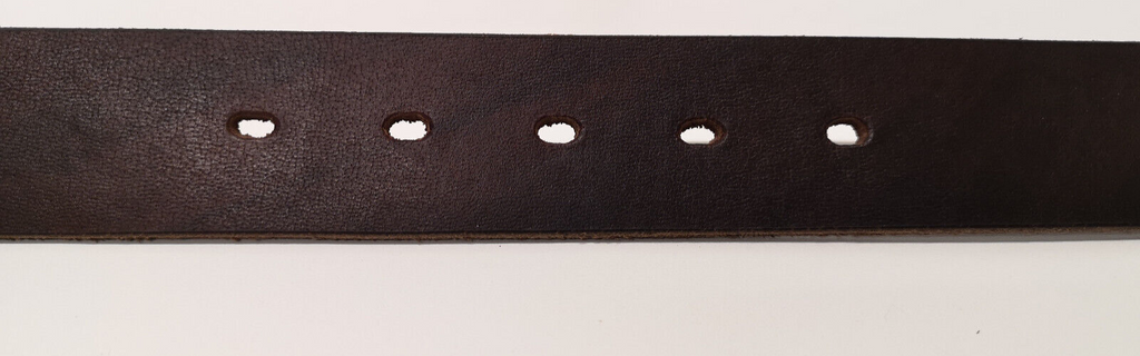 Intelligence Corps Leather Polo Belt with Brass Buckle Size 30"