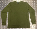 Genuine British Army Olive Cold Weather Thermal Long Sleeve Top - All Sizes NEW