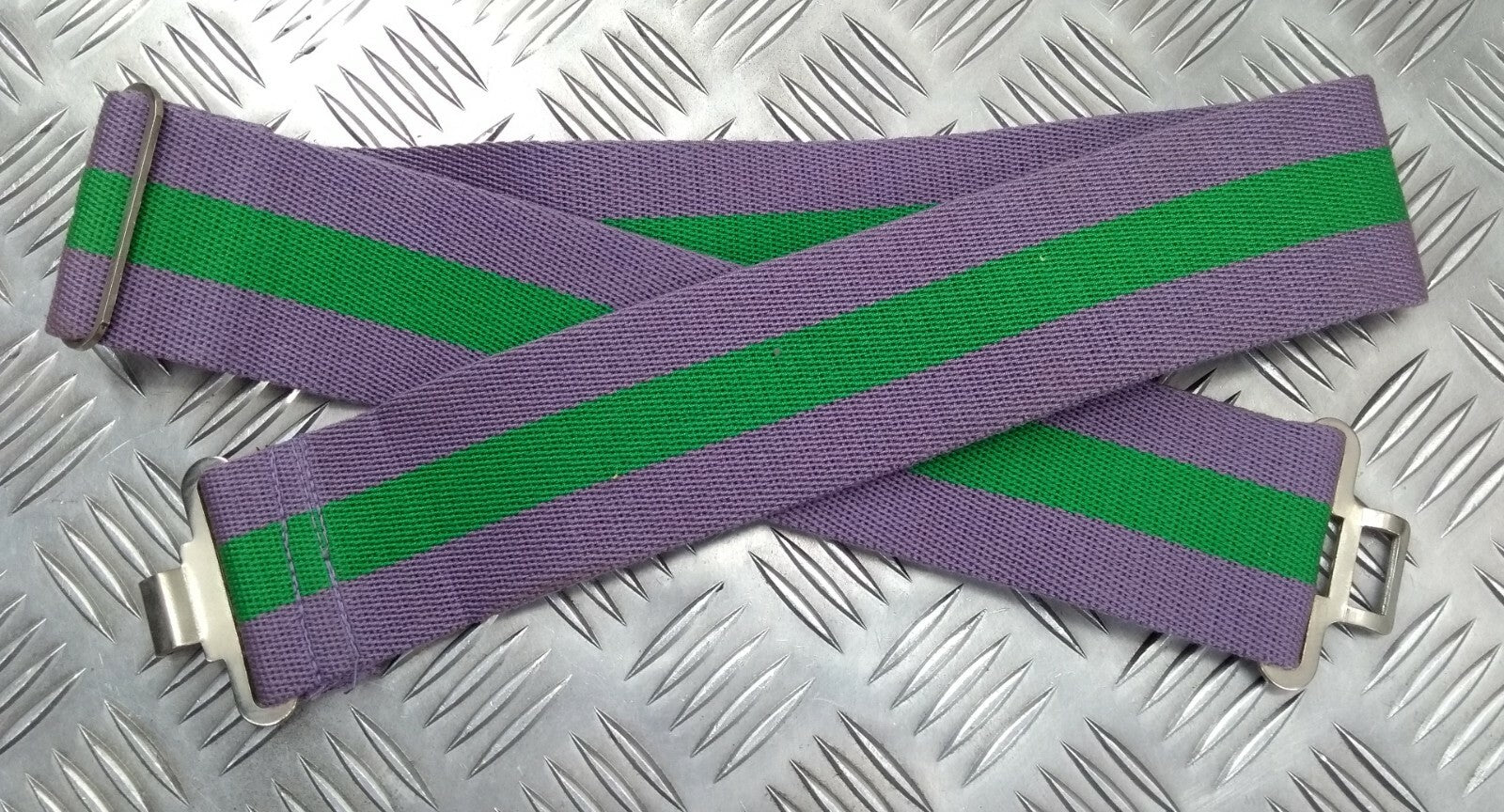 Canvas Festival Webbing Belt & Metal Buckle Fully Adjustable One Size Fits All