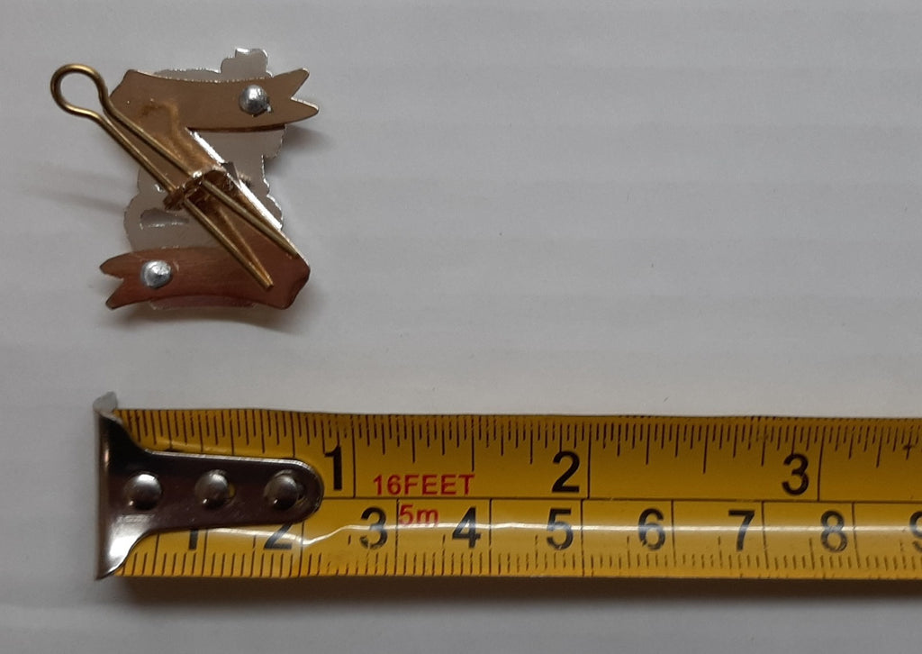 Light Dragoons Collar Badges British Dress No1 No2 - NEW