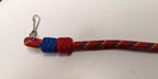 Blue Red Yellow 3 Knots Decorative Ceremonial Lanyard with Clip