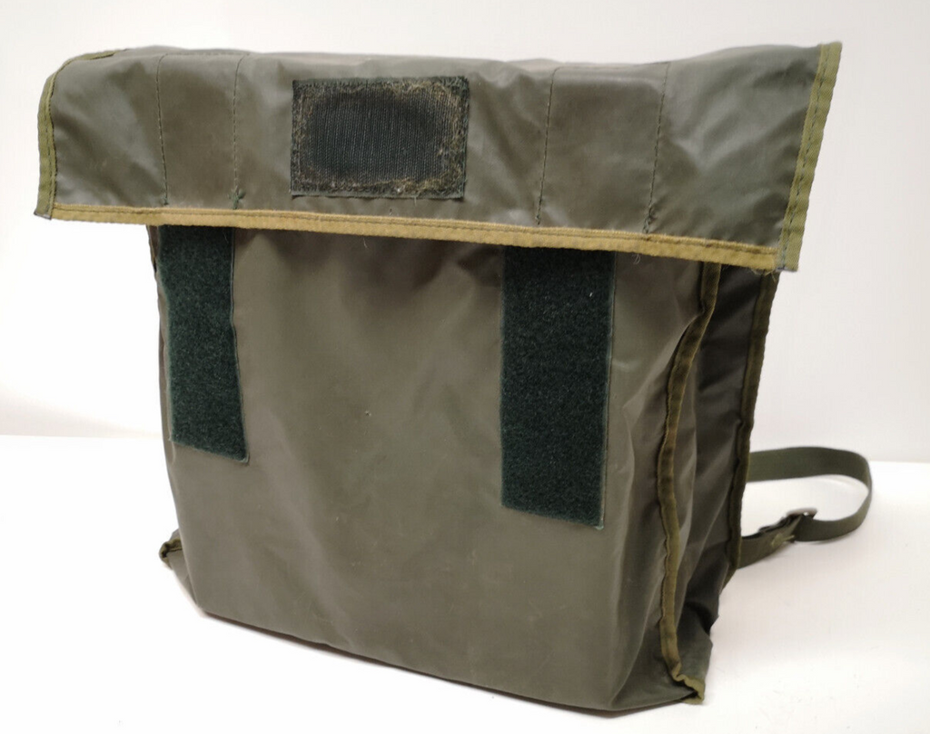 Swedish Army Rubberized Vinyl Waterproof Side Shoulder Messenger Bag