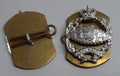 RTR OR Insignia Badge Royal Army Tank "Fear Naught" Soldiers Collar Badges 1 Pr