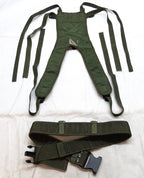 DPM Yoke & OD Green Waist Belt British Army Assault webbing Infrared Reflective