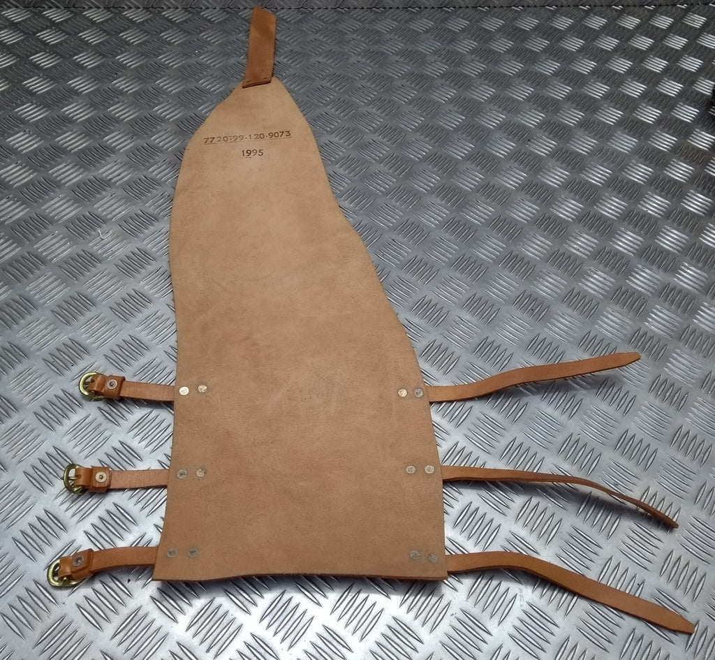 Side Drum Apron British Army Issue Brown Leather For Musicians & bands