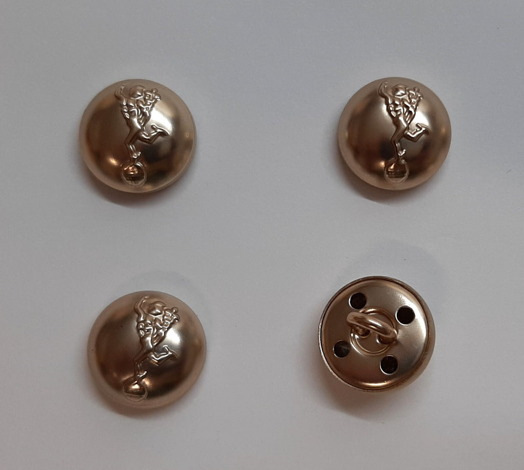 Royal Signal Corps Buttons X4 Small Size 22L Dress British Army "Jimmy" Insignia
